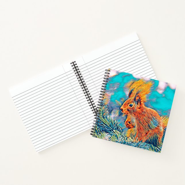 AnimalMix_Squirrel_001 Notebook (Inside)