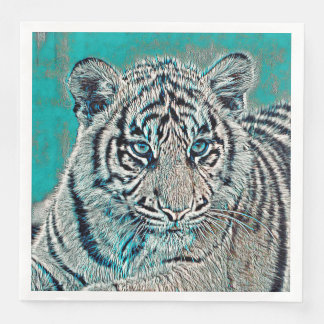 AnimalMix_Tiger_046 Napkin