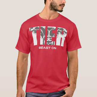 AnimalMuscles Beast OnGym Motivation Fitness Sayin T-Shirt
