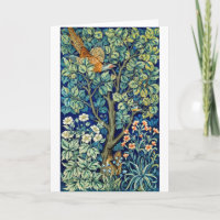 Animals and Flowers, Forest, William Morris