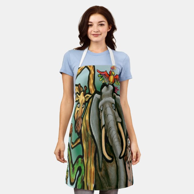 Animals Apron (Worn)