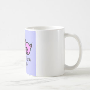 Animals are friends not food! coffee mug