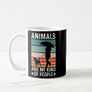 Animals Are My Kind Of People Animal Rights Rescue Coffee Mug