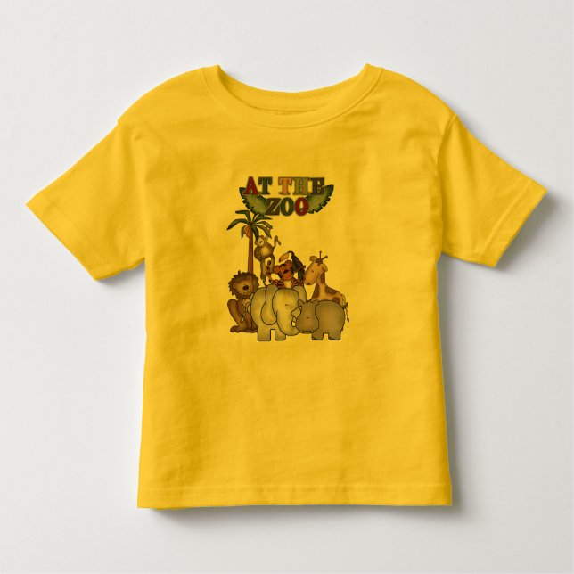 Animals at the Zoo Tshirts and Gifts (Front)