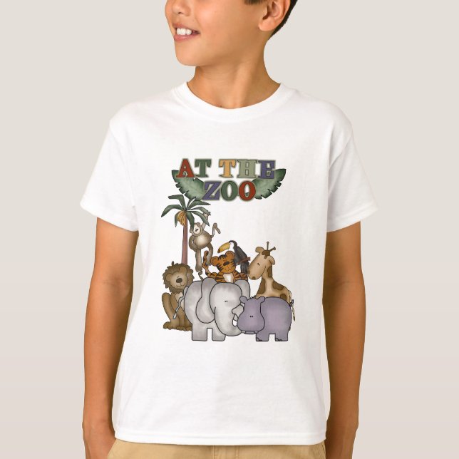 Animals at the Zoo Tshirts and Gifts (Front)