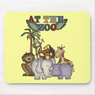 Animals at the Zoo Tshirts and Gifts Mouse Pad