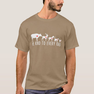 Animals Be Kind Animal Rights T-Shirt