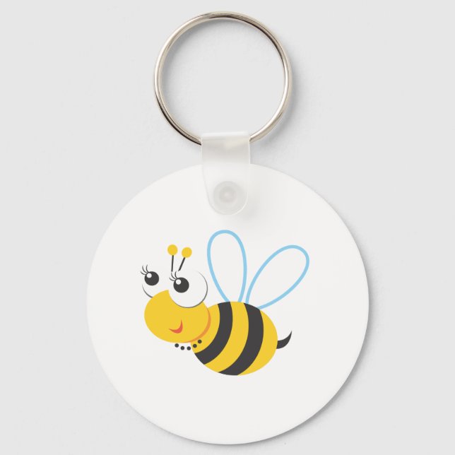Animals - Bee Key Ring (Front)