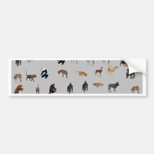Animals Bumper Sticker