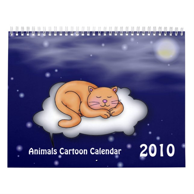 Animals Cartoon 2010 Calendar (Cover)
