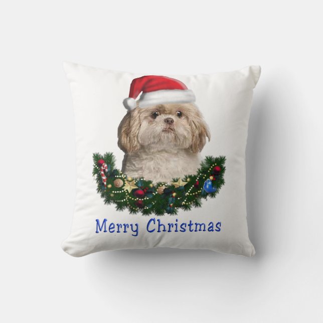Animals Christmas Cushion (Front)