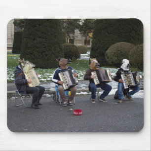 Animal's Concert Mouse Pad