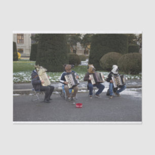 Animal's Concert Tissue Paper