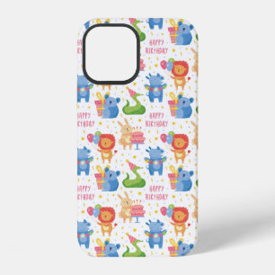 Animals Congratulate on Kids Birthday iPhone 12 Case