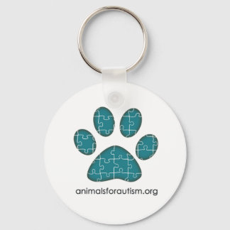 Animals for Autism Logo Keychain