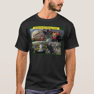 Animals from the Galapagos islands T-Shirt