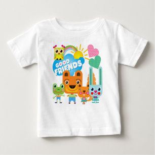 Animals Good Friends Baby T-Shirt