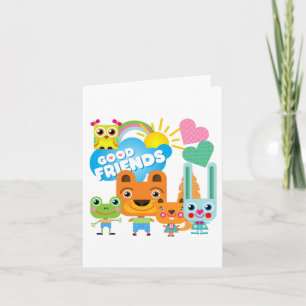 Animals Good Friends Card