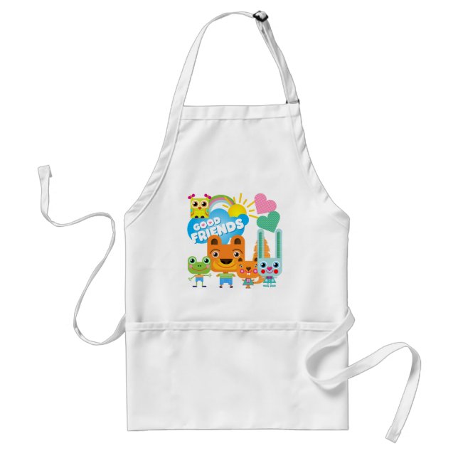 Animals Good Friends Standard Apron (Front)