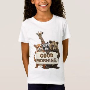 Animals, Good Morning, T-Shirt