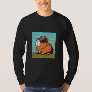Animals Graphic  Guinea Pig Wearing Sunglasses 1 T-Shirt