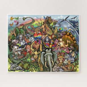 Animals Great and Small Jigsaw Puzzle