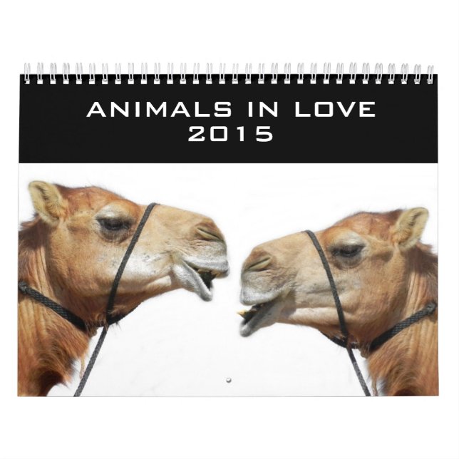 Animals in Love | 2015 Calendar (Cover)