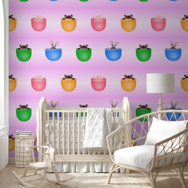 Animals in Pockets Wallpaper (Kids)