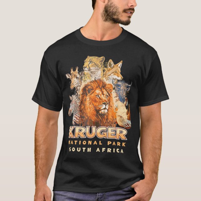 Animals In South African Kruger National Park T-Sh T-Shirt (Front)