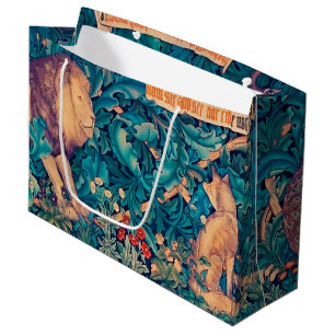 Animals in The Forest, William Morris Large Gift B Bag