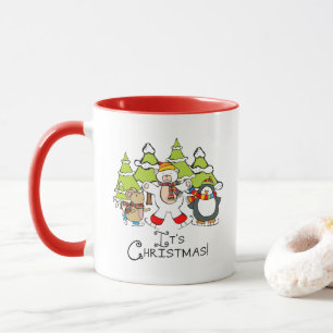 Animals It's Christmas Mug