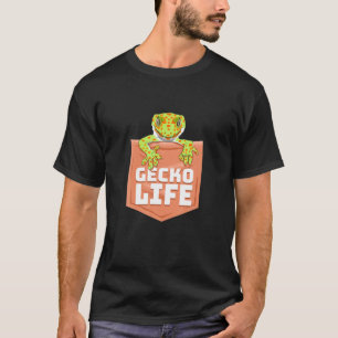Animals Lover Leopard Gecko Life Pocket Lizard Rep T-Shirt