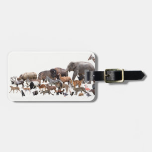 Animals Luggage Tag