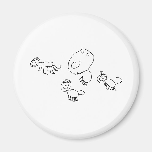 Animals Magnet (Front)