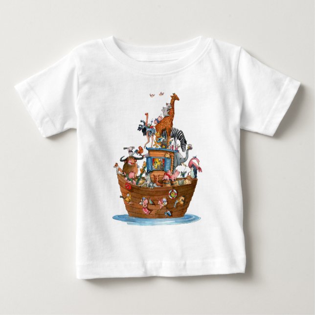 Animals Noah's Ark -  Baby T-shirt (Front)