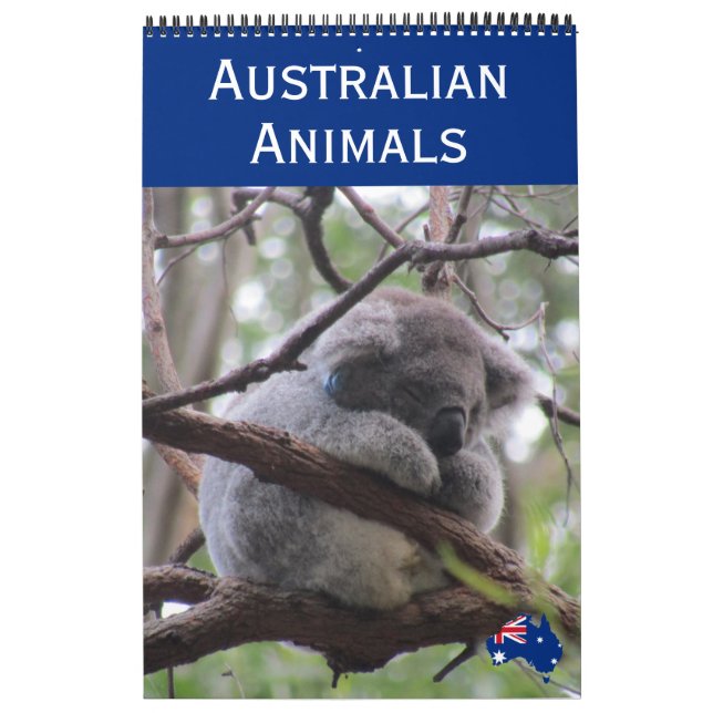 animals of australia 2026 calendar (Cover)