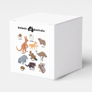 Animals of Australia Aussie Wildlife Favour Box