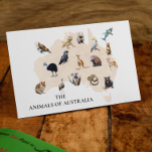 Animals of Australia   Postcard<br><div class="desc">This design may be personalised by choosing the Edit Design option. You may also transfer onto other items. Contact me at colorflowcreations@gmail.com or use the chat option at the top of the page if you wish to have this design on another product or need assistance. See more of my designs...</div>
