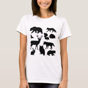 Animals Of The Forest, Wildlife T-Shirt