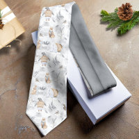 Animals on Ice Christmas Tan ID987