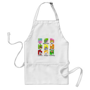 Animals on Parade Tshirts and Gifts Standard Apron
