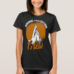 Animals Over People Animal Activist Rescue Conserv T-Shirt