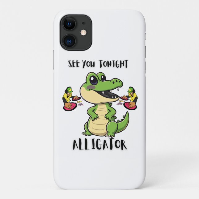 Animals Party Alligator Case-Mate iPhone Case (Back)