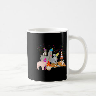 Animals Partying Cute Animals Having A Party Coffee Mug