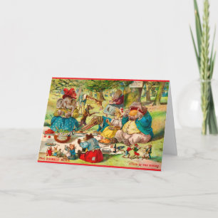 Animal's Picnic Card