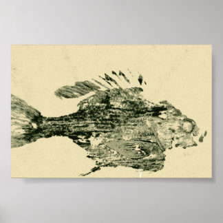 Animals Post Card Size 4" by 6" Poster