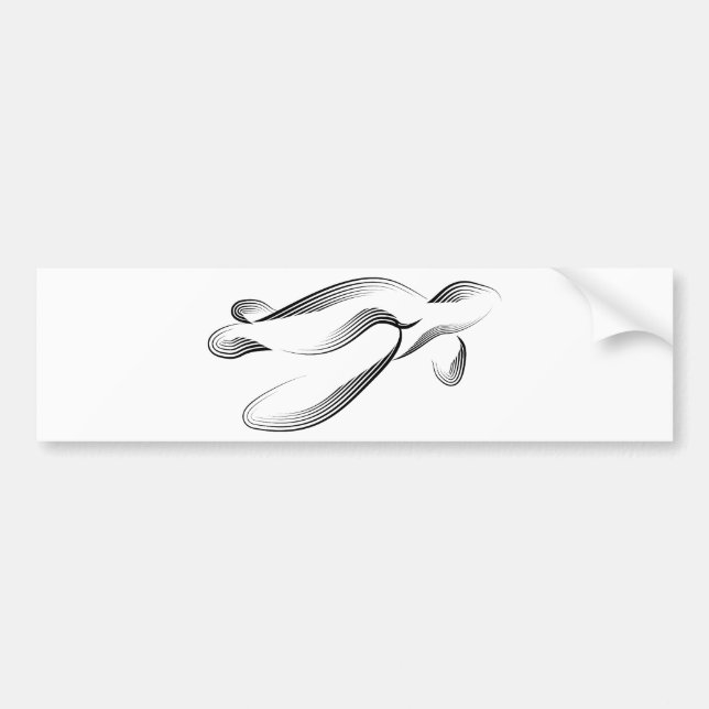 Animals - Sea Turtle Bumper Sticker (Front)