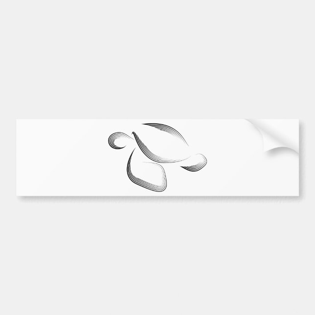Animals - Turtle Bumper Sticker (Front)