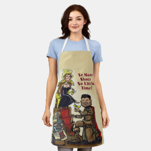 Animals World Map Apron