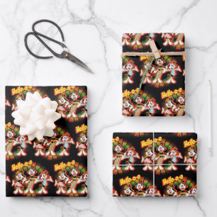 Animaniacs   Hello-o-o Retro Equalizer Graphic Wrapping Paper Sheet